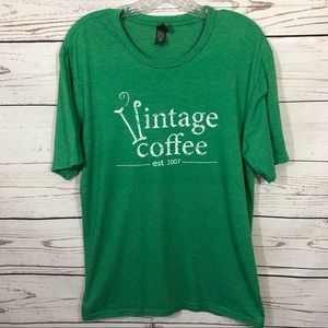Very Important Tee District Vintage Coffee Graphic